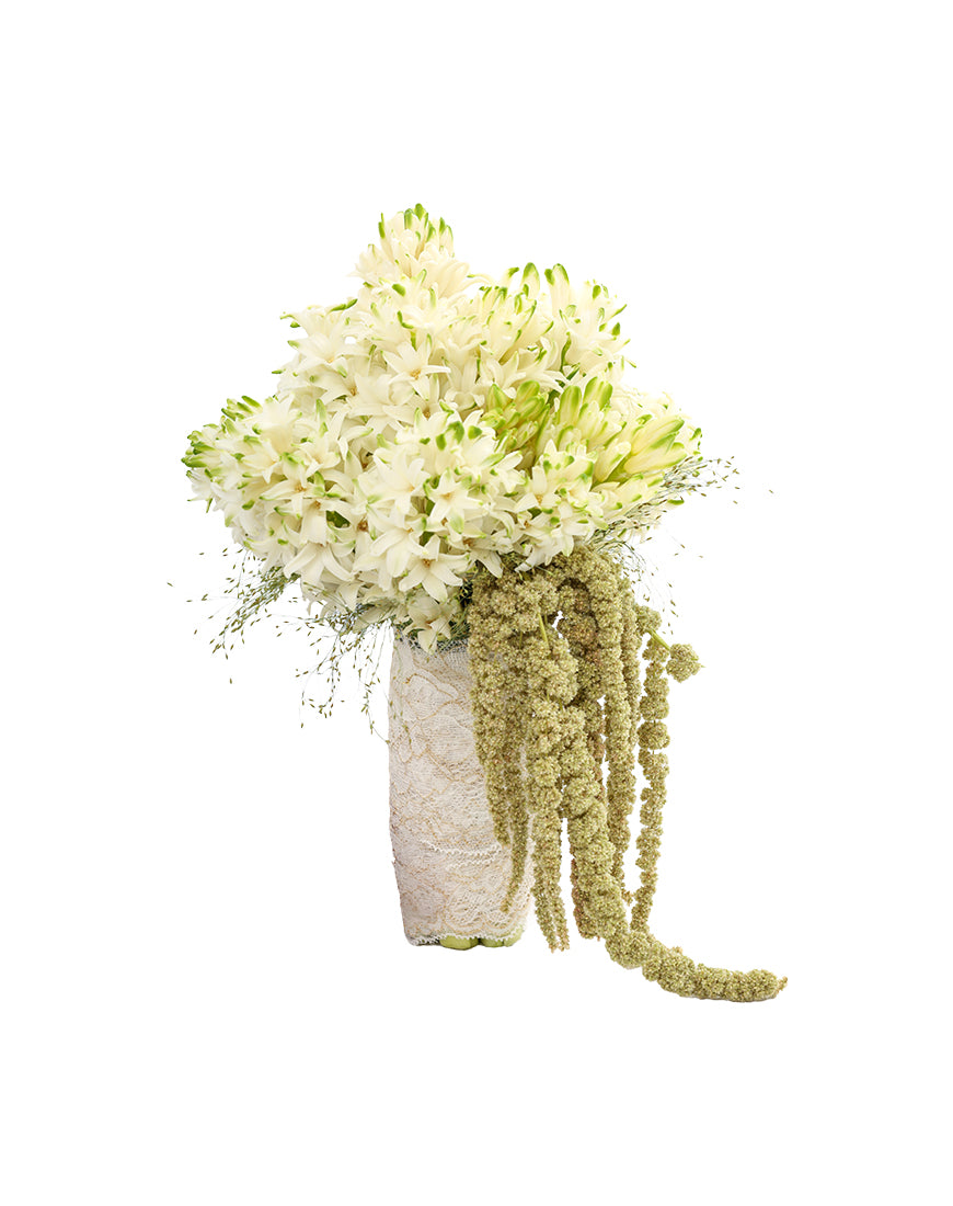 Ivory Cascade Bridal Bouquet