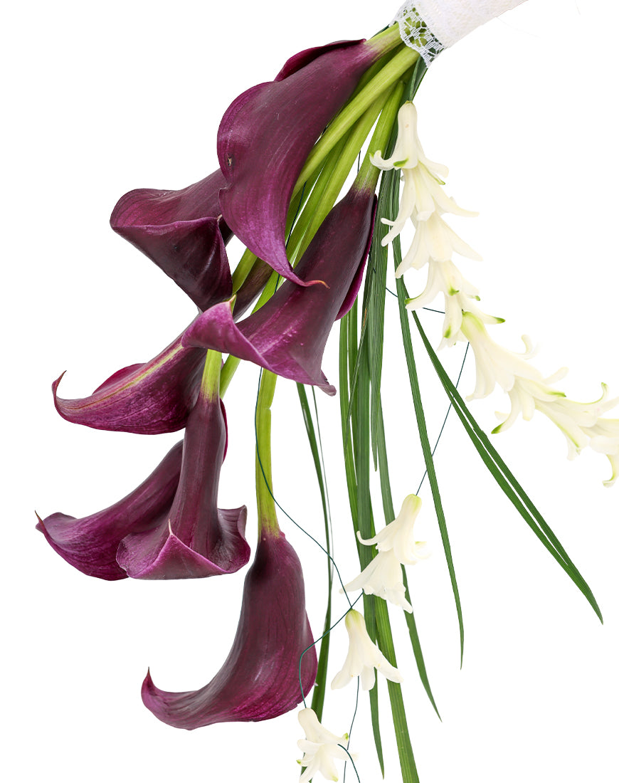 Midnight Garden Bridal Bouquet - Image 3