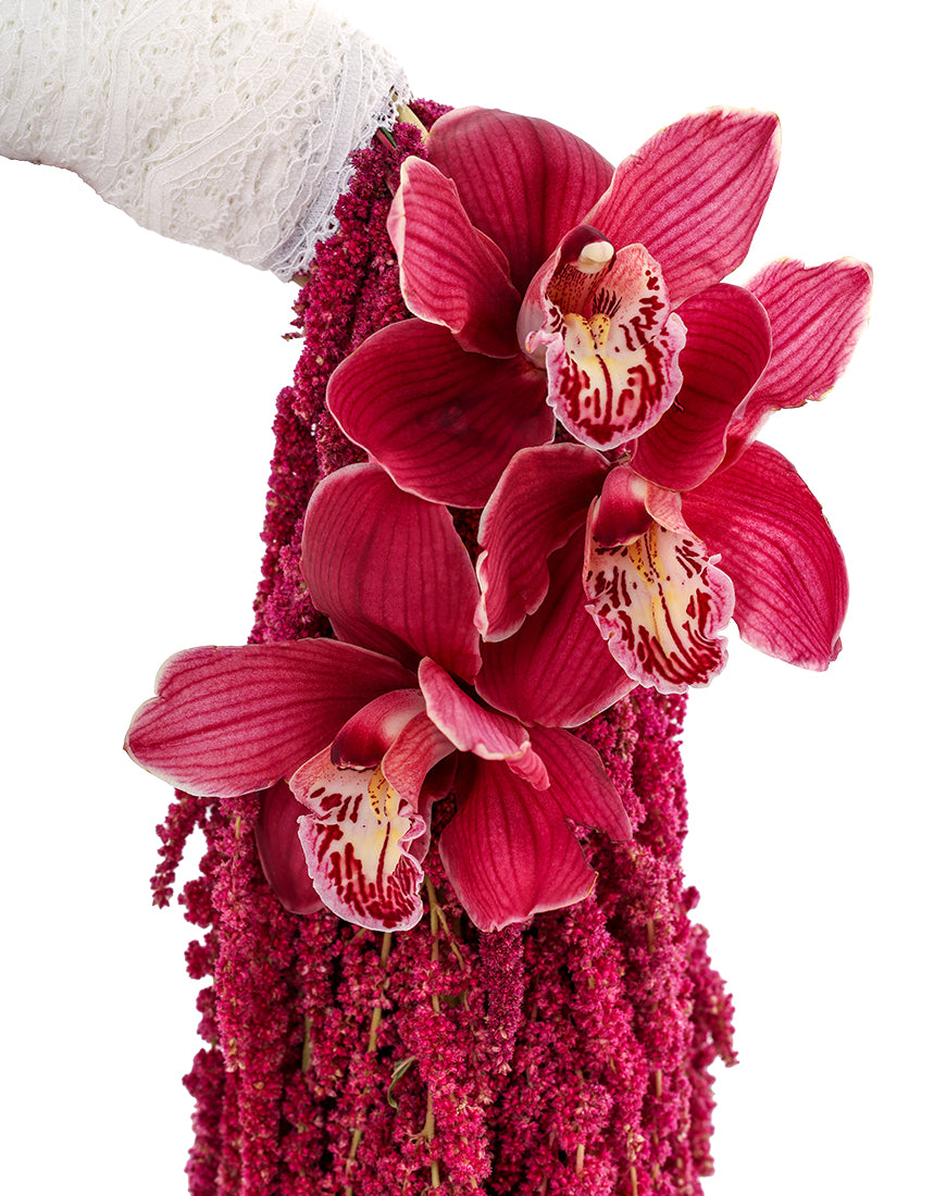 Scarlet Arc Bridal Bouquet - Image 2