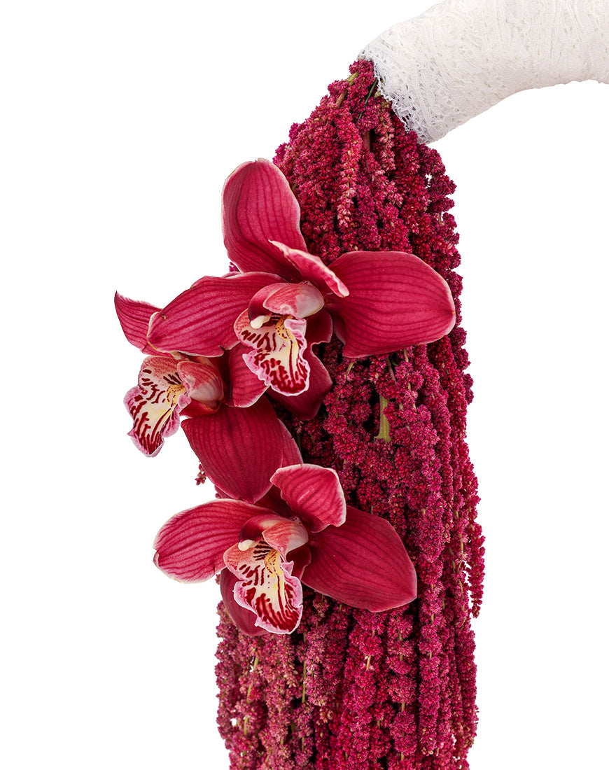 Scarlet Arc Bridal Bouquet - Image 3
