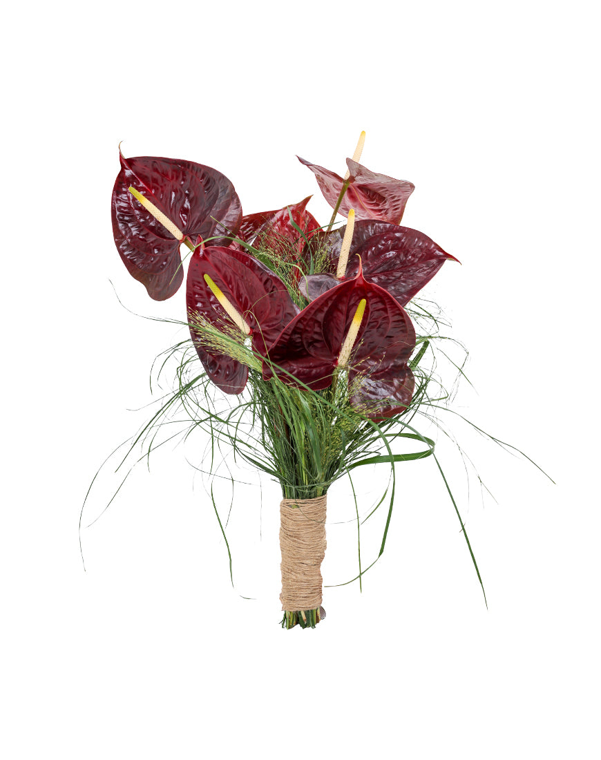 The Crimson Bride Bridal Bouquet