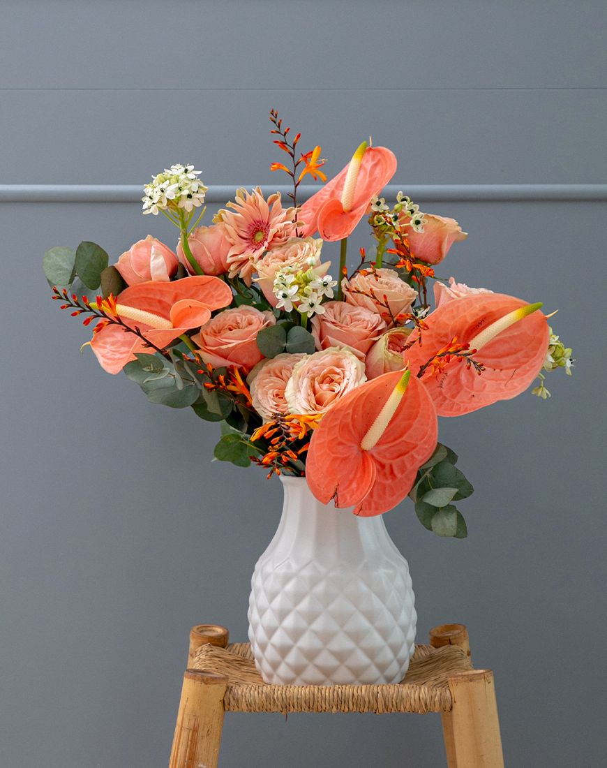 Anthurium Cheers Vase - Image 3