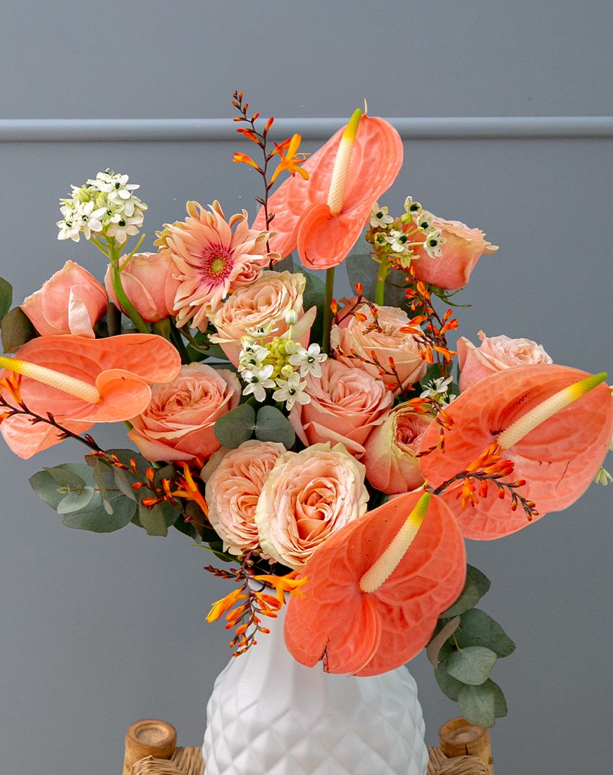 Anthurium Cheers Vase - Image 6