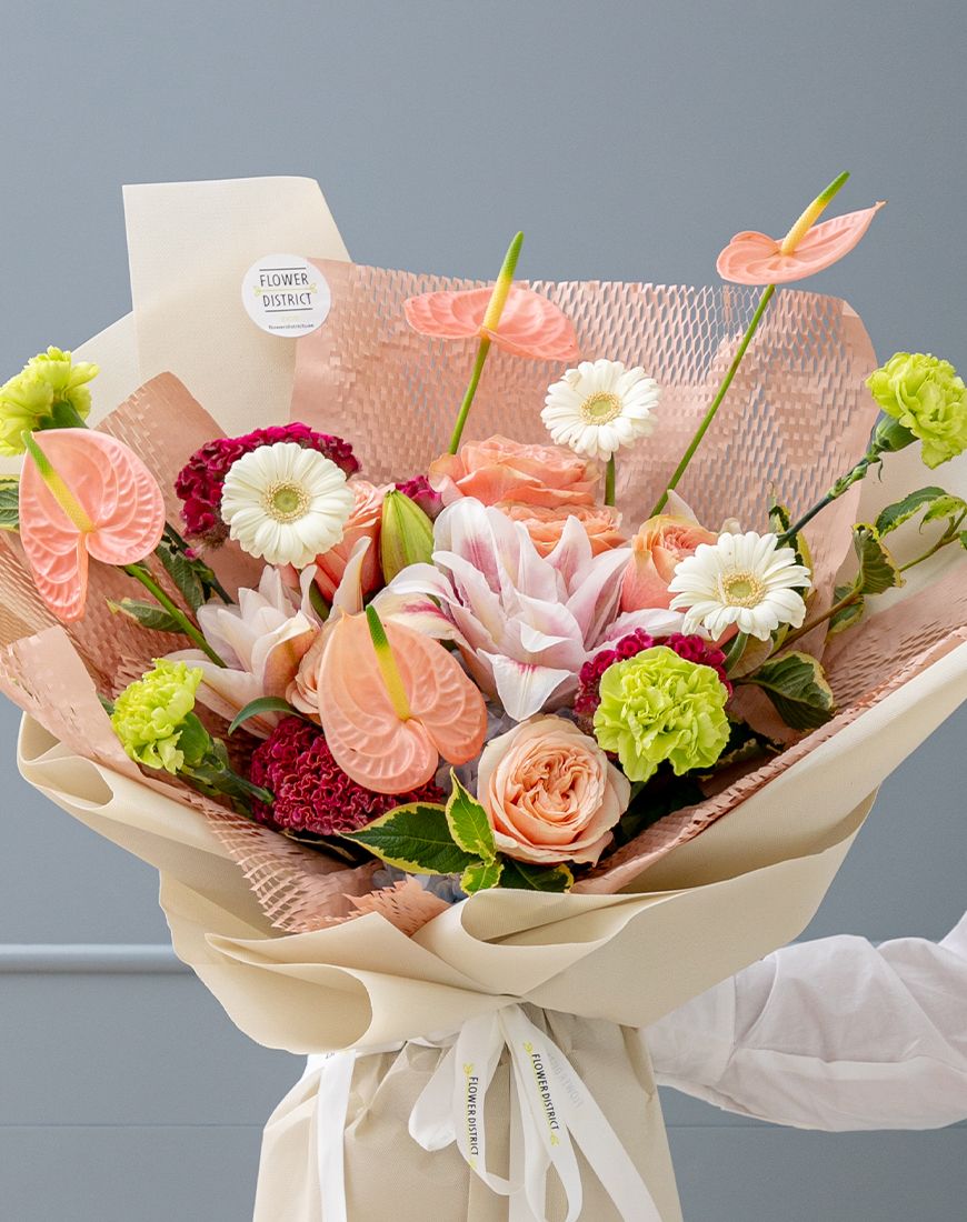 Anthurium Pink Bouquet - Image 9