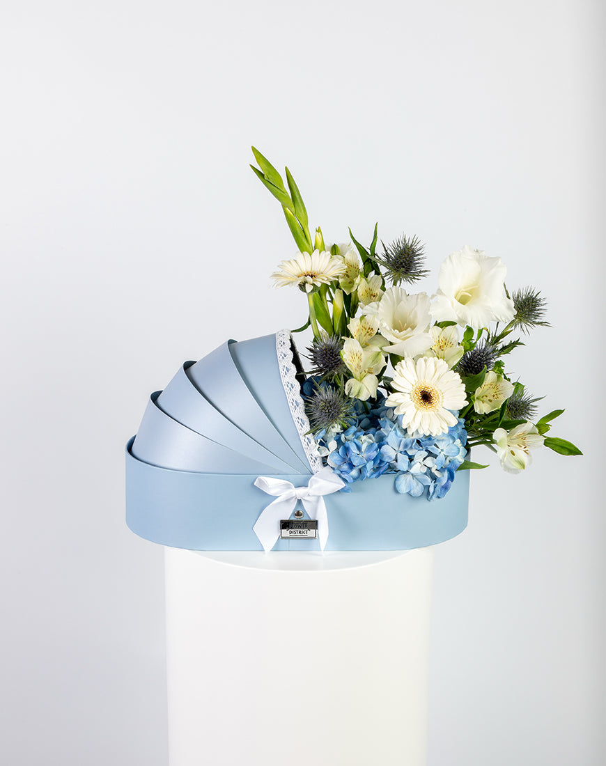 Baby Boy Born Flower Arrangement - Image 5