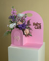 Baby Girl Arch Floral Arrangement - Image 2