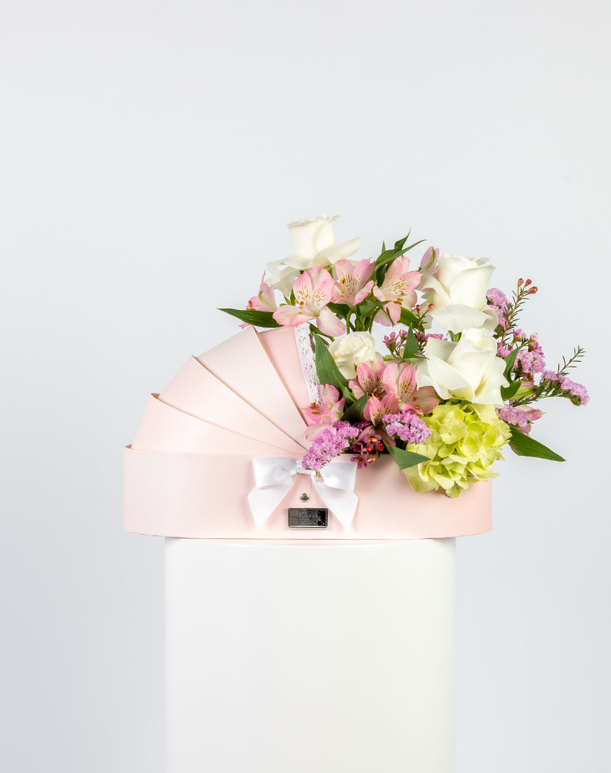 Baby Girl Born Flower Arrangement