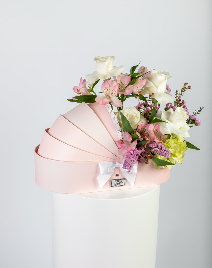 Baby Girl Born Flower Arrangement - Image 2