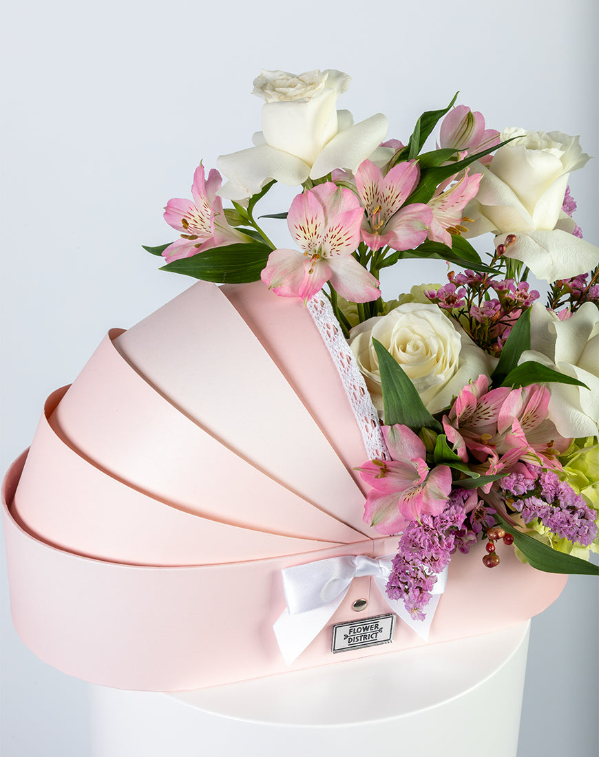 Baby Girl Born Flower Arrangement - Image 4