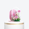 Baby Girl Pink Gerbera Arch Stand