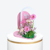 Baby Girl Pink Gerbera Arch Stand
