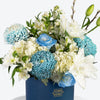 Blue & White Blooms Large Box Arrangement
