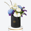 Blue & White Grace Medium Box Arrangement