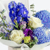 Blue & White Harmony Flower Bag