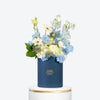 Blue & White Harmony Medium Box arrangement