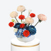 Blue Radiance Flower Vase