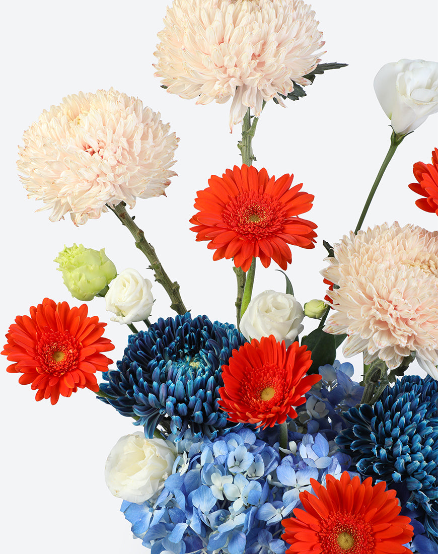 Blue Radiance Flower Vase - Image 3