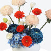 Blue Radiance Flower Vase