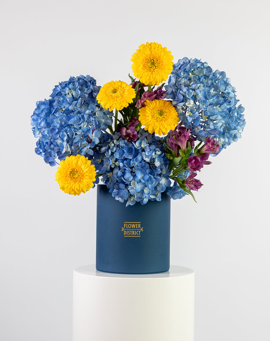 Blue Radiance Medium Flower Box