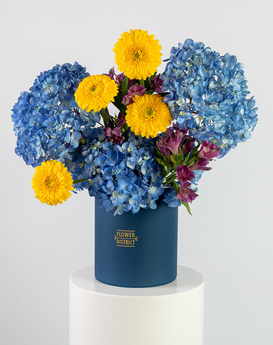 Blue Radiance Medium Flower Box - Image 4