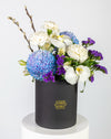 Blue & White Grace Medium Box Arrangement - Image 4