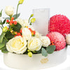 Blush Harmony Leather Tray With Money Box