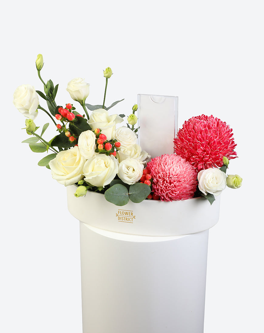 Blush Harmony Leather Tray With Money Box - Image 5