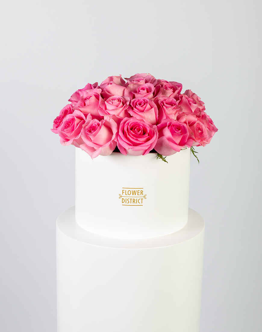 Blush Pink Rose Large Box Arrangement - Image 5