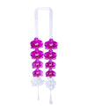 Blushing Orchid Graduation Flower Necklace