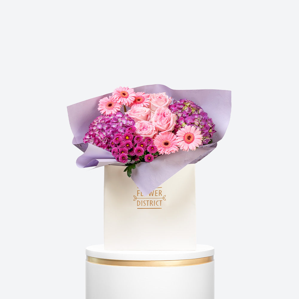 Blushing Violet Bouquet