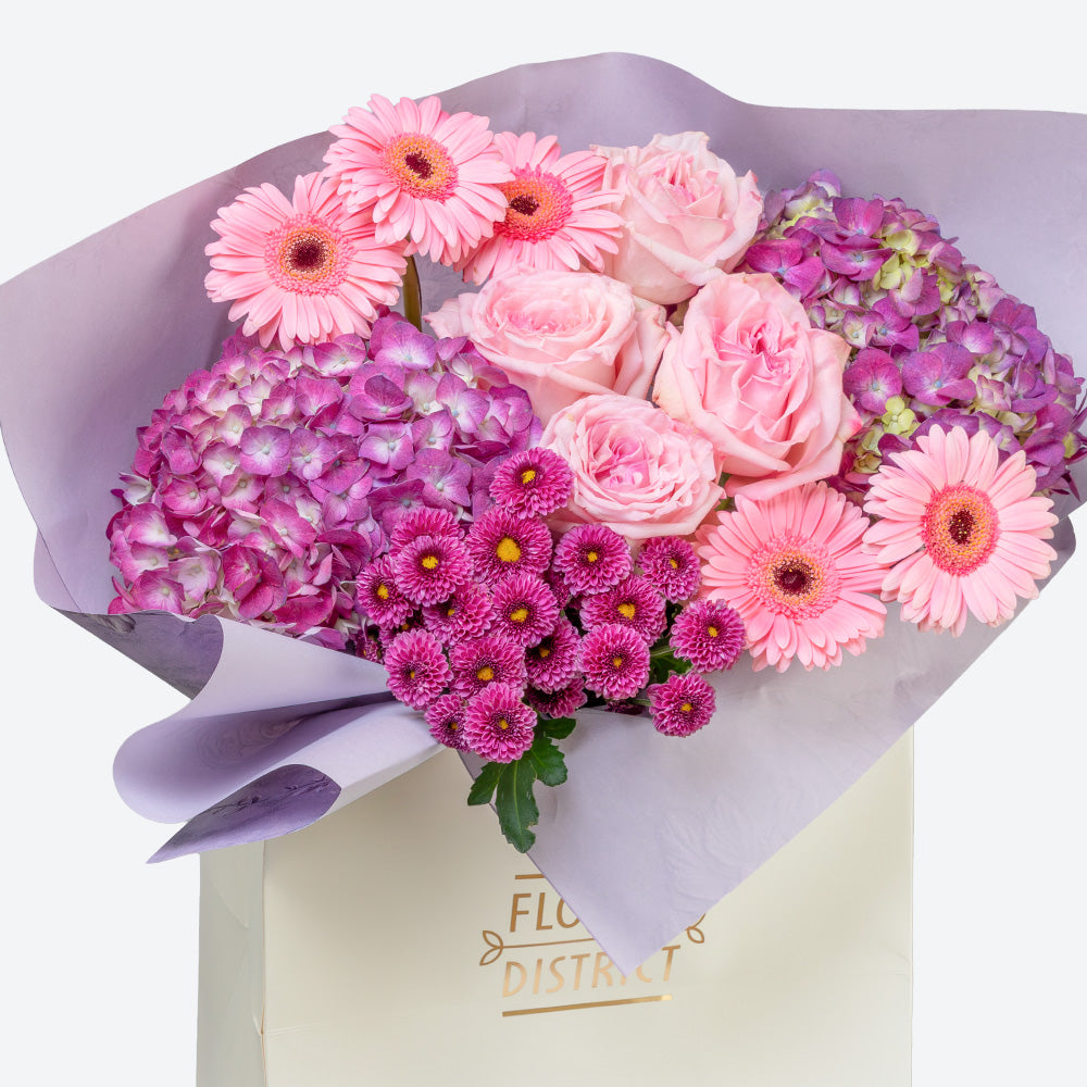 Blushing Violet Bouquet