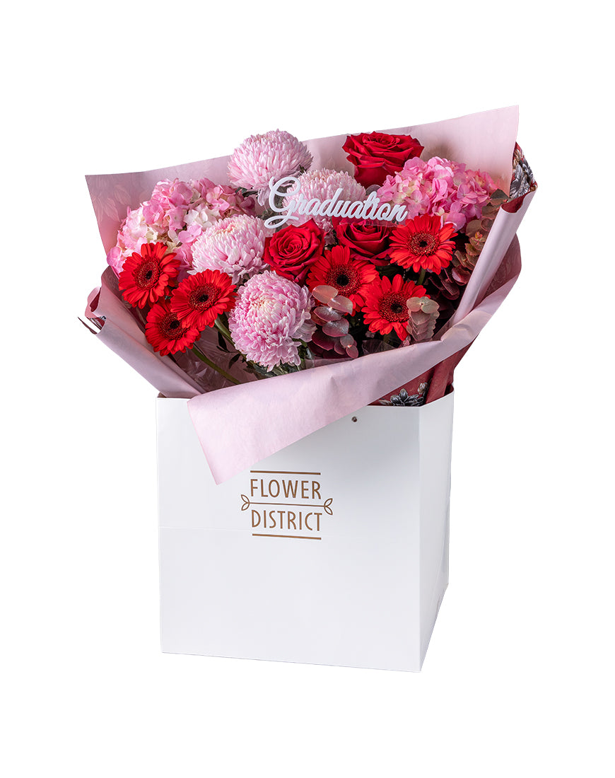 Bold And Bright Graduation Special Bouquet - Image 3