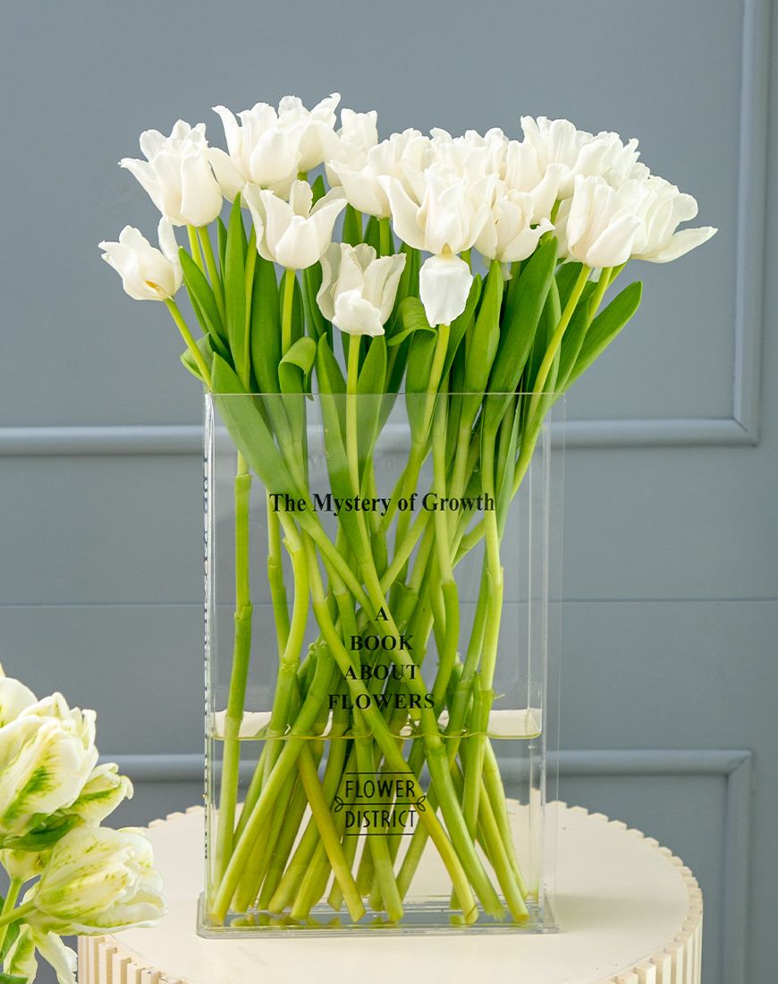 Book Vase Tulip - Image 4