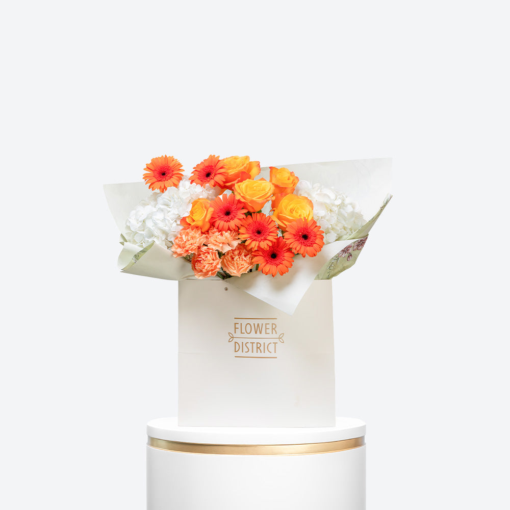 Citrus Glow Bouquet