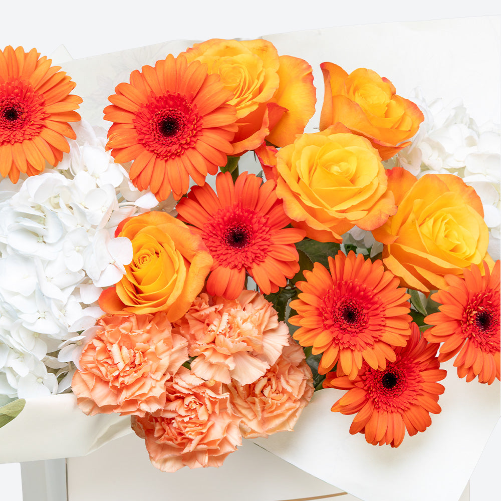 Citrus Glow Bouquet