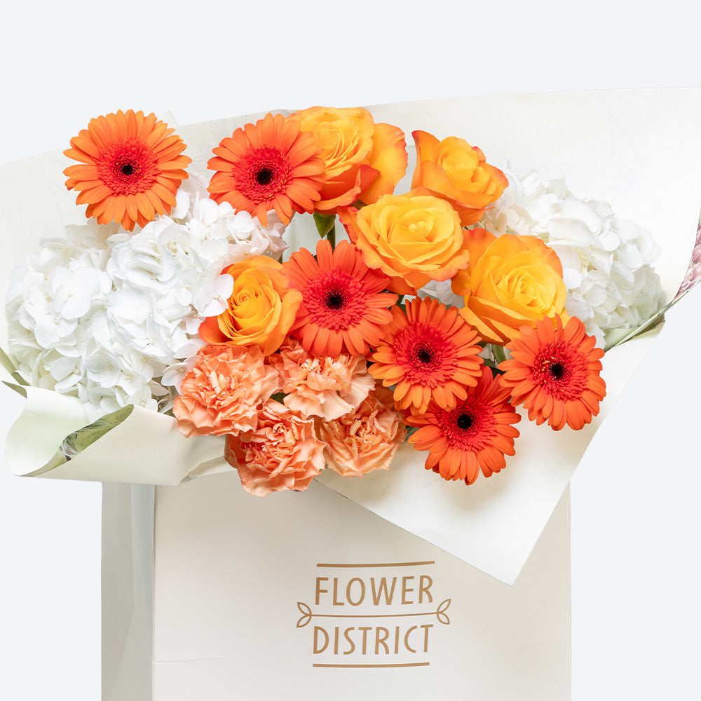Citrus Glow Bouquet