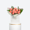 Coral Garden Rose Flower Bouquet image01