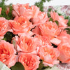 Coral Garden Rose Flower Bouquet image02