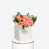 Coral Garden Rose Flower Bouquet image03