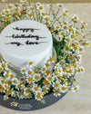 Daisy Delight Round Cake Box - Image 2
