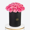 Elegant Pink Roses Medium Box Arrangement
