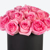Elegant Pink Roses Medium Box Arrangement