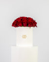 Elegant Red Roses Medium Box Arrangement