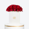 Elegant Red Roses Medium Box Arrangement