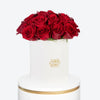 Elegant Red Roses Medium Box Arrangement