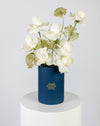 Elegant White Rose & Ammi Small Box Arrangement - Image 5