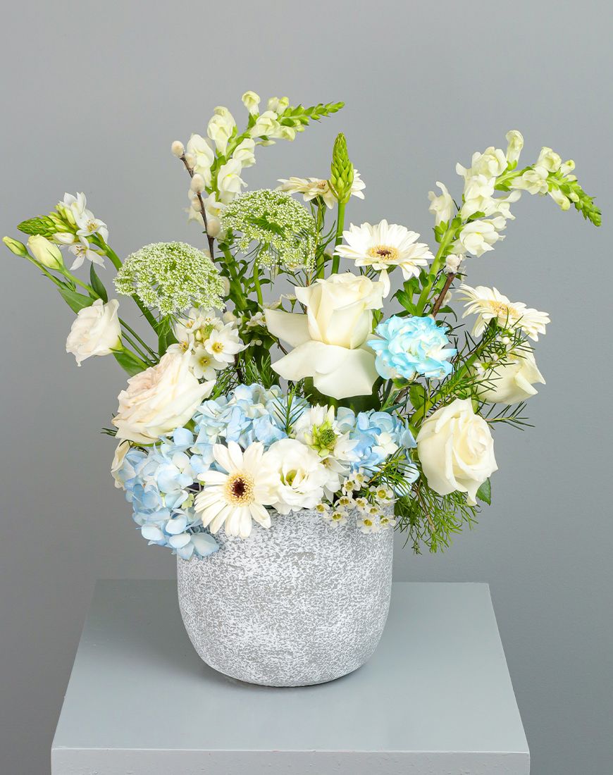 Antirrhinum White Vase - Image 9