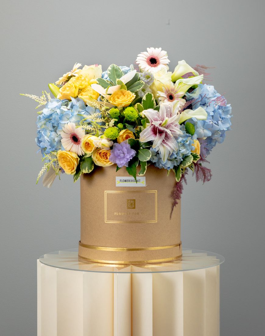 Baby Boy Flower Arrangement