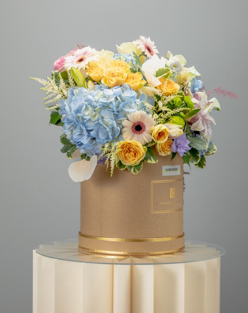 Baby Boy Flower Arrangement - Image 2