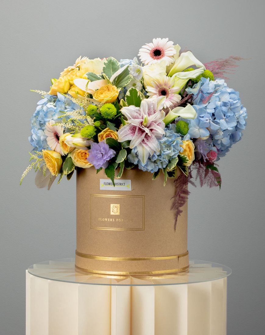 Baby Boy Flower Arrangement - Image 3